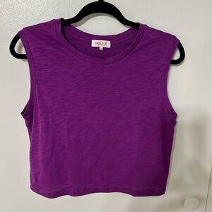 NWOT Goldie Tees Women's Purple tank